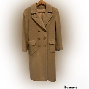 Vintage 1980s Warren Of Stafford 100% Wool Button Up Jacket size Small S